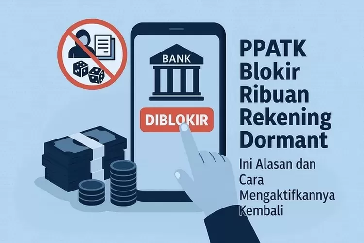 Lakukan sejumlah cara ini untuk mengatasi rekening yang kena blokir PPATK. (hukamanews)