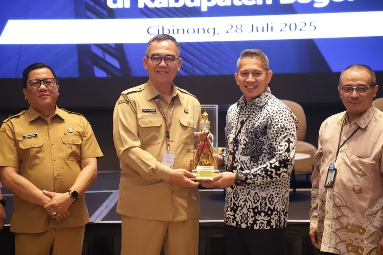 sharing session sinergi produk serta layanan perbankan BJB yang digelar di Cibinong, Senin, 28 Juli 2025. (Ist)