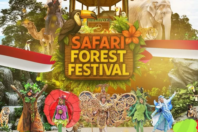 Taman Safari Bogor menghadirkan event seru pada Agustus 2025, yakni Safari Forrest Festival  (Ist)