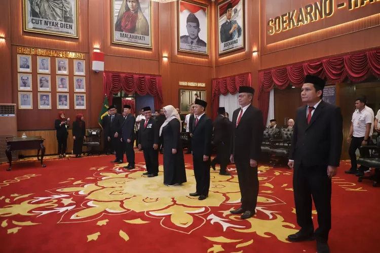 Bupati Bogor, Rudy Susmanto Lantik 7 Pejabat Eselon II (Tim Komunikasi Publik/Diskominfo Kabupaten Bogor)