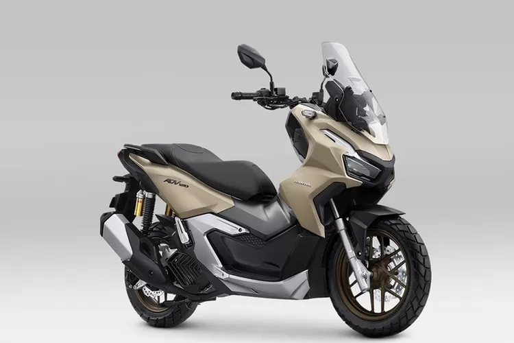 Potret tampilan New Honda ADV160 yang bawakan sejumlah pembaruan, salah satunya fitur Honda RoadSync. (Honda)