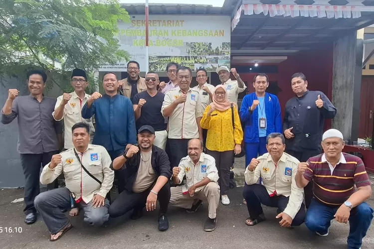 Wakil Wali Kota Bogor, Jenal Mutaqin bersama jajaran pengurus forum pembauran kebangsaan dan Pemkot Bogor (Ist)