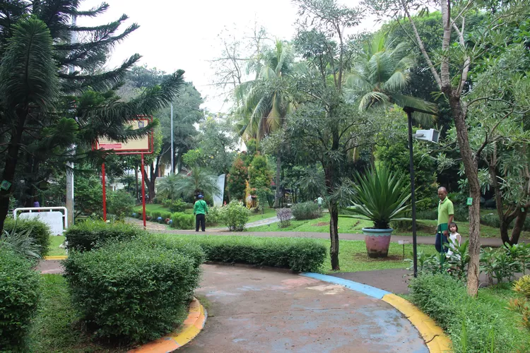 Ilustrasi ruang terbuka hijau di Kota Depok  (Aditya/Metropolitan)
