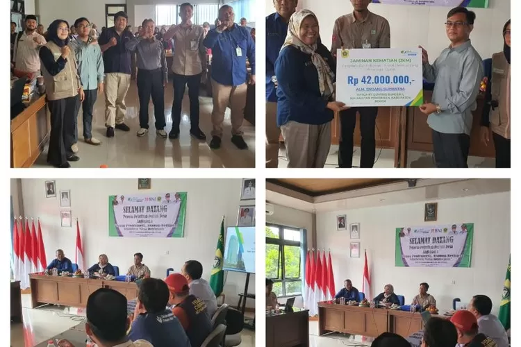 Demi permudah akses jaminan sosial buat masyarakat, BPJS Ketenagakerjaan Cabang Bogor Cileungsi mengadakan pelatihan Sekolah Perisai Desa (BPJS)