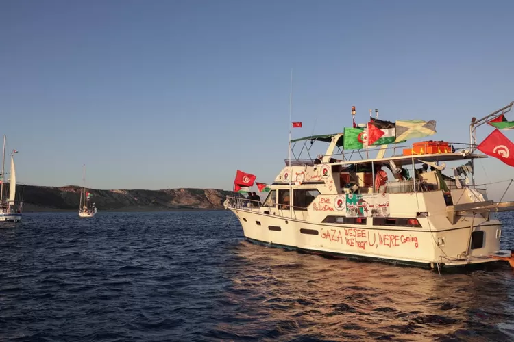 Global Sumud Flotilla Vs Israel. (the jarusalem post)