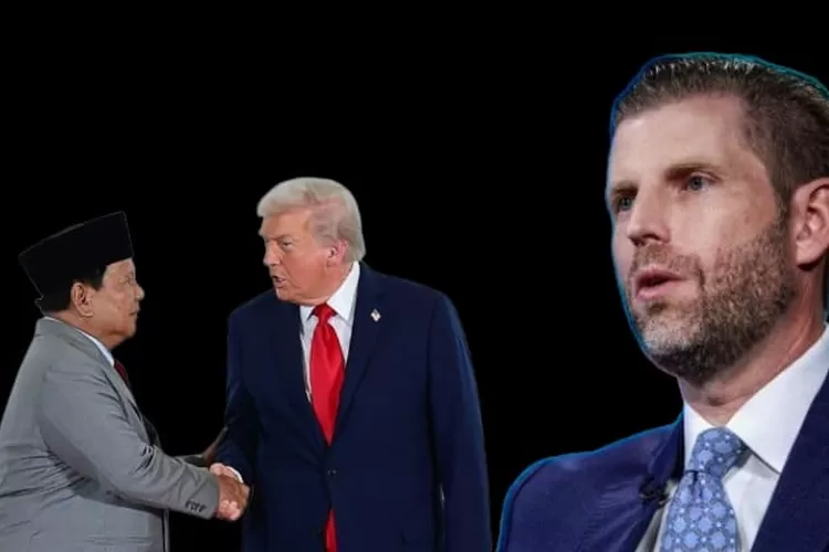 Eric Trump, Sosok yang Ramai Usai Obrolan di Mic Bocor Antara Prabowo dan Doland Trump. (Diksi)