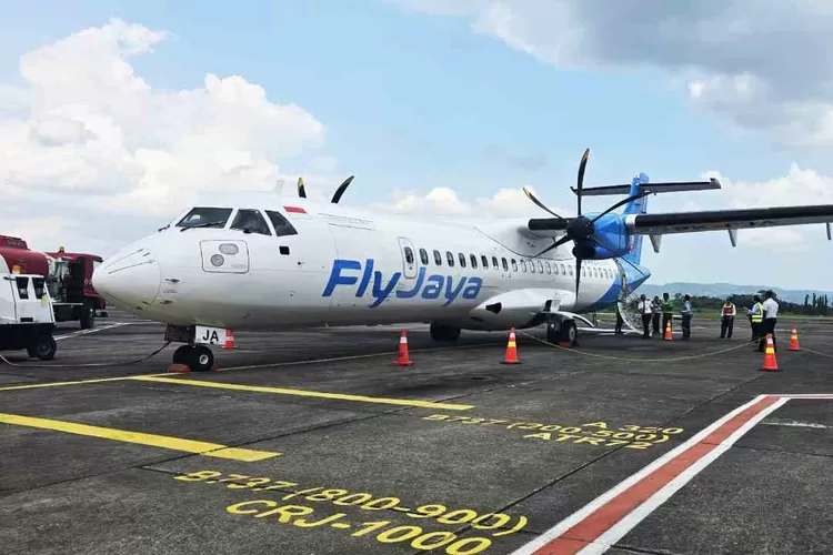 Pemkab Jember bersama Fly Jaya tengah mengevaluasi rute penerbangan Jember-Jakarta. (dok. Diskominfo Kabupaten Jember)