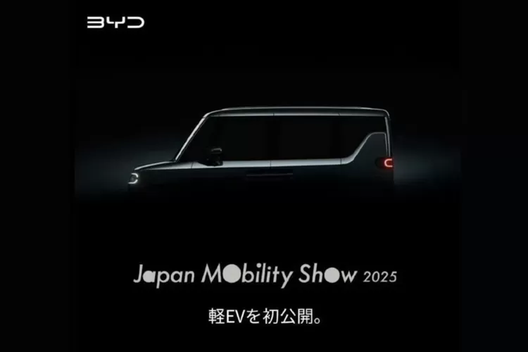 BYD akan luncurkan K-Car listrik perdananya di ajang Japan Mobility Show 2025. (BYD)