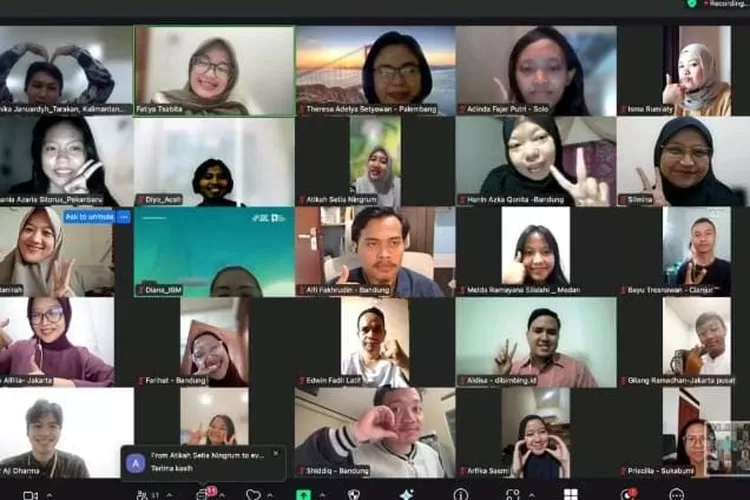 Pelatihan content creator yang dilaksanakan oleh Insan Bumi Mandiri pada program Paradaya 2.0 dihadiri 50 orang peserta. (Istimewa)