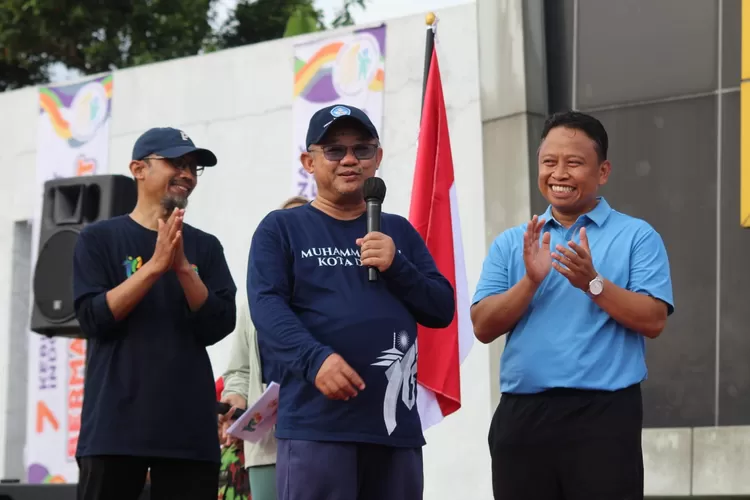 Menteri Pendidikan Dasar dan Menengah (Mendikdasmen), Abdul Muti memuji Program Sekolah Swasta Gratis yang digagas Kota Depok (Agus)