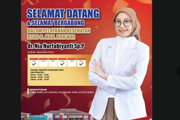 RSUD R Moh Noh Nur Leuwiliang, Kabupaten Bogor, memperkuat layanan kesehatan paru dengan kehadiran dokter spesialis dr. Nia Nurfabiyanti (Ist)