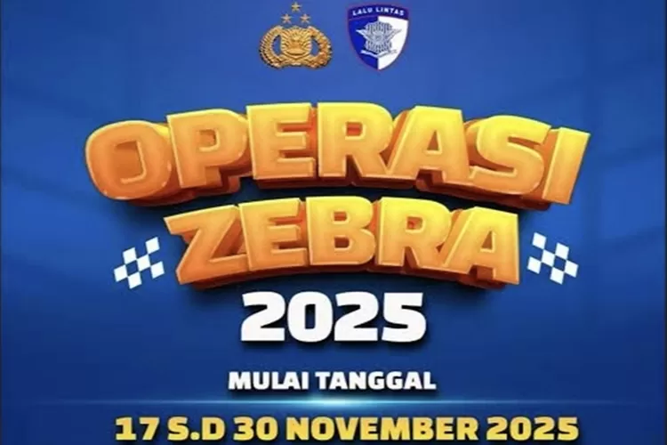 Ada 20 titik lokasi yang jadi perkiraan untuk Operasi Zebra 2025 di Bandung. (Ist)