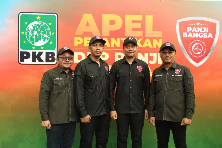 Foto bersama para pengurus DKP Panji Bangsa, Badan Otonom dari Partai Kebangkitan Bangsa (PKB).  (Abdul Khoir Metropolitan)