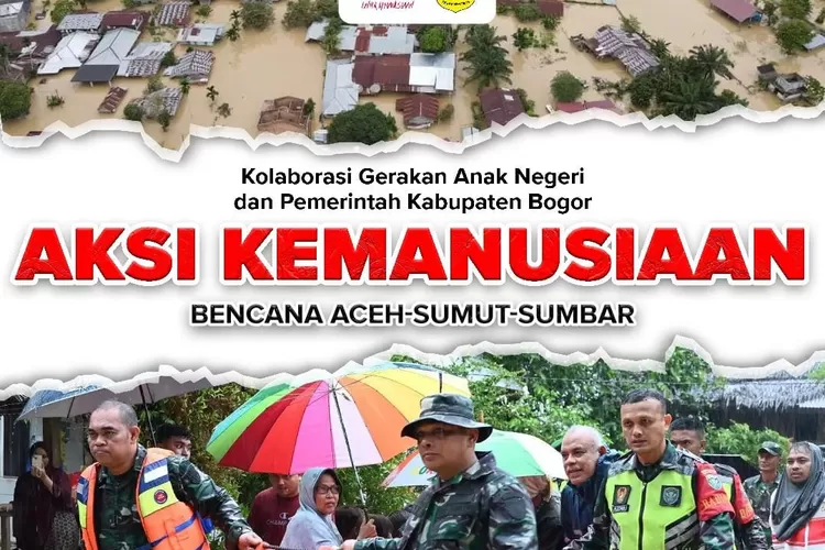 Gerakan Anak Negeri bersama Pemkab Bogor siap kirim bantuan ke lokasi bencana Aceh dan Sumatera Utara  (Ist)
