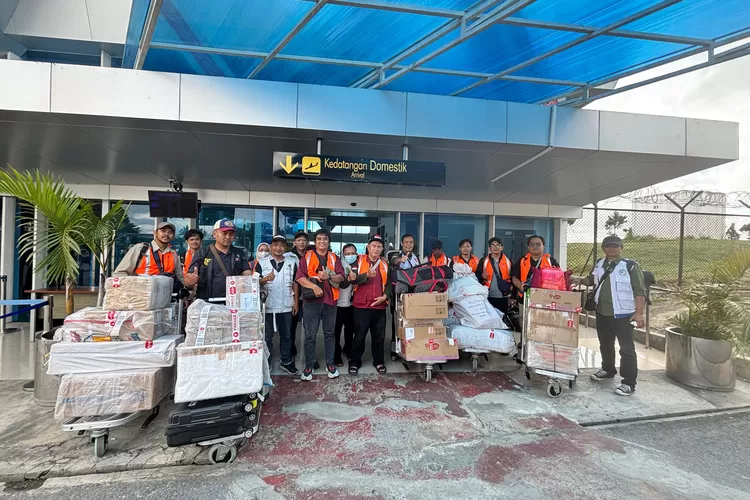 Relawan Gerakan Anak Negeri tiba untuk memberikan bantuan bencana Sumatera (Dok Metropolitan)