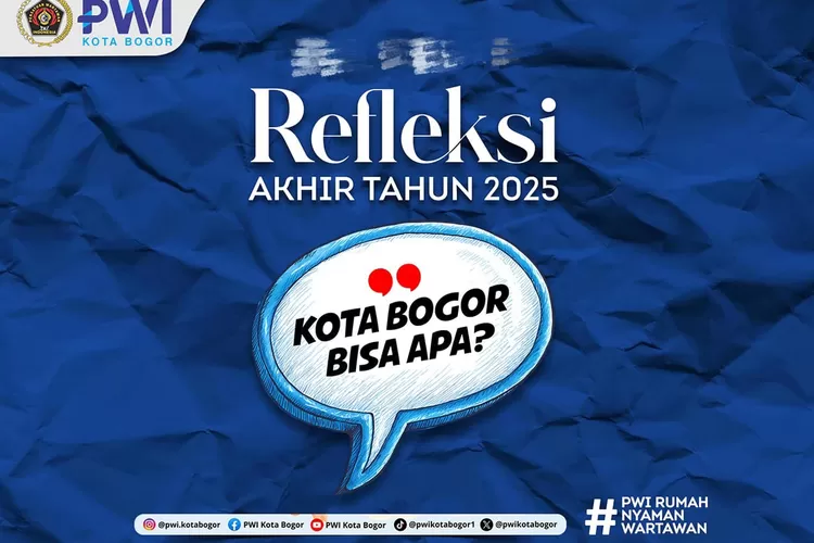Hadirkan wali kota Bogor dan DPRD, PWI Kota Bogor bakal gelar refleksi akhir tahun 2025 dalam bentuk dialog interaktif dengan masyarakat (ist)