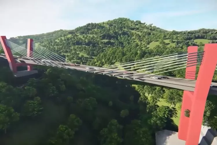 Ilustrasi Flyover Sitinjau Lauik. 