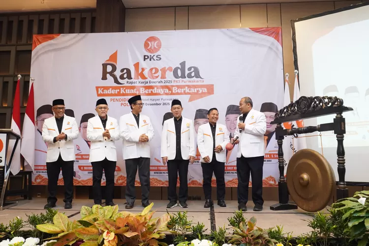 Pembukaan Rapat Kerja Daerah (Rakerda) DPD PKS Kabupaten Purwakarta, di Hotel Harper Purwakarta, Minggu 14 Desember 2025. (Dok: PKS)