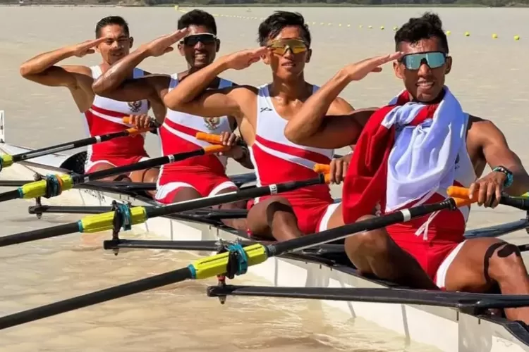 Tak kalah hebat! Atlet Rowing juga sumbangkan dua medali emas, salah satunya dari Memo yang berhasil raih Men&rsquo;s Single Sculls (Rowing_ina)