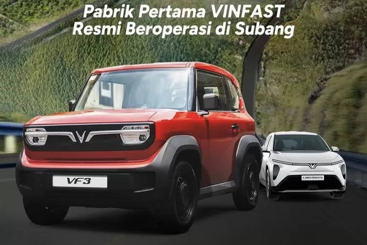 VinFast meresmikan pabrik kendaraan listrik pertamanya di Indonesia tepatnya berada di Subang, Jawa Barat. (Instagram : vinfast.indonesia)