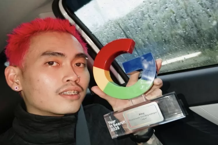 Salah satu deretan tokoh yang paling banyak dicari sepanjang 2025 beserta alasan di balik viralnya nama mereka yaitu Aloy. (Instagram : mister.aloy)