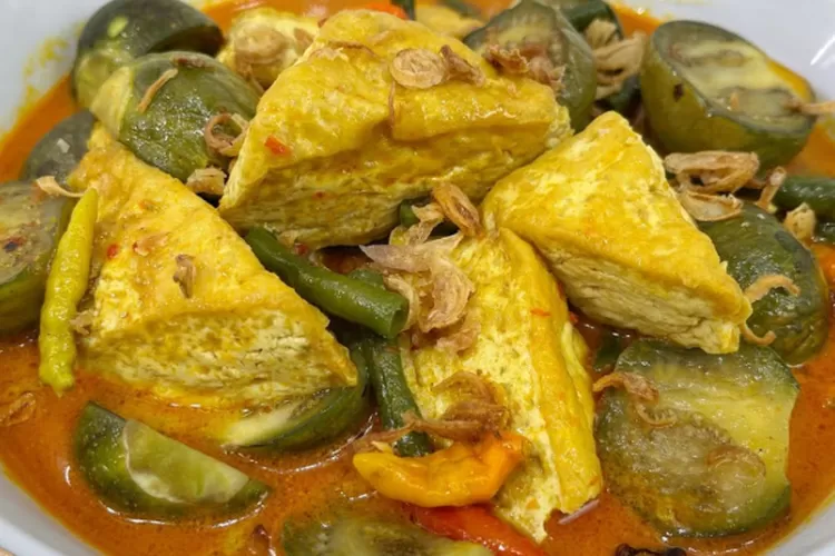 Menggugah Selera Ini Resep Sayur Terong Hijau Dengan Tahu Putih Ide