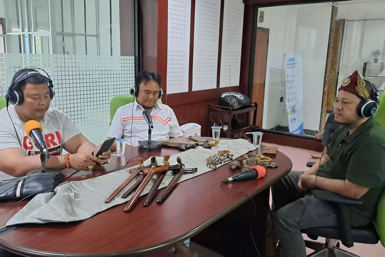 Kolektor keris dan senjata pusaka di Palembang tergabung dalam simpul organisasi  (tangkapan layar  laman @RRI.co.id)