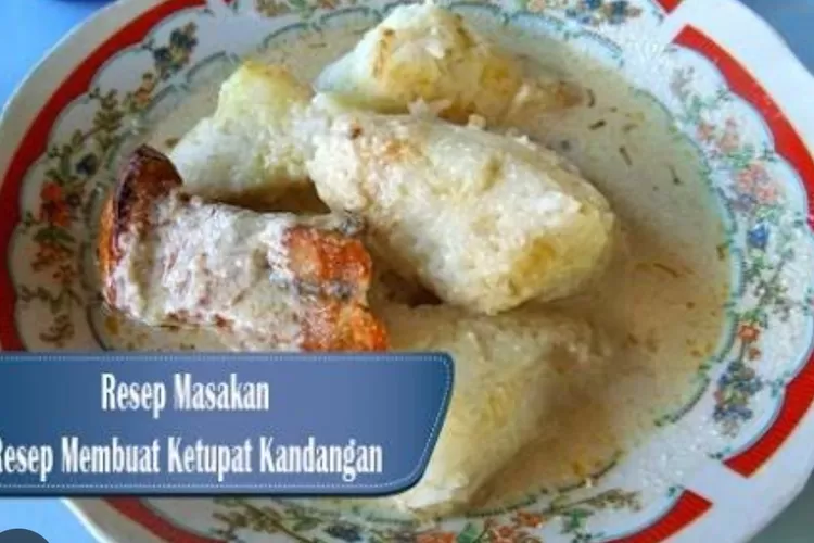 Ketupat kandangan khas kalsel (Dok)