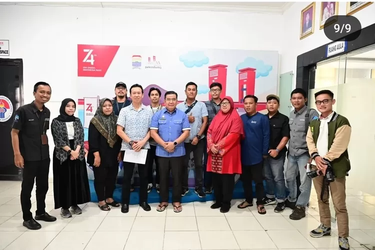 Dinas Pariwisata memggelar konfrensi pers terkait charming event 2024 (Instagram @pariwisata.palembang)