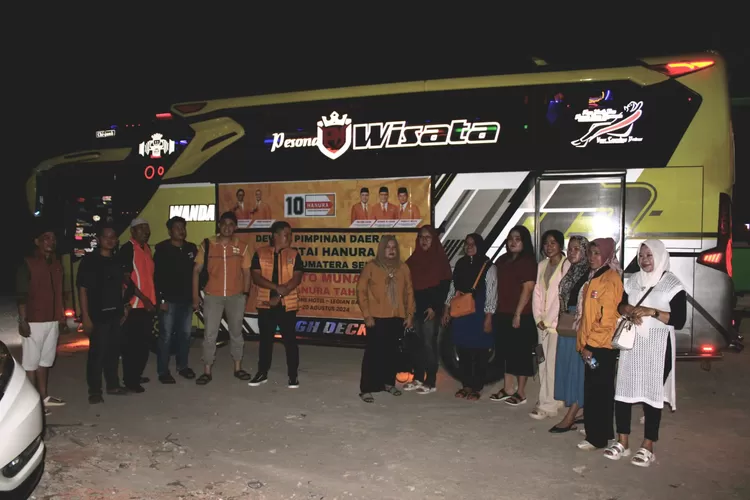 100 Kader Hanura Sumsel Diberangkatkan ke Bali untuk Hadiri Munas Partai Hanura (Dok Ist/KetikPos.com)