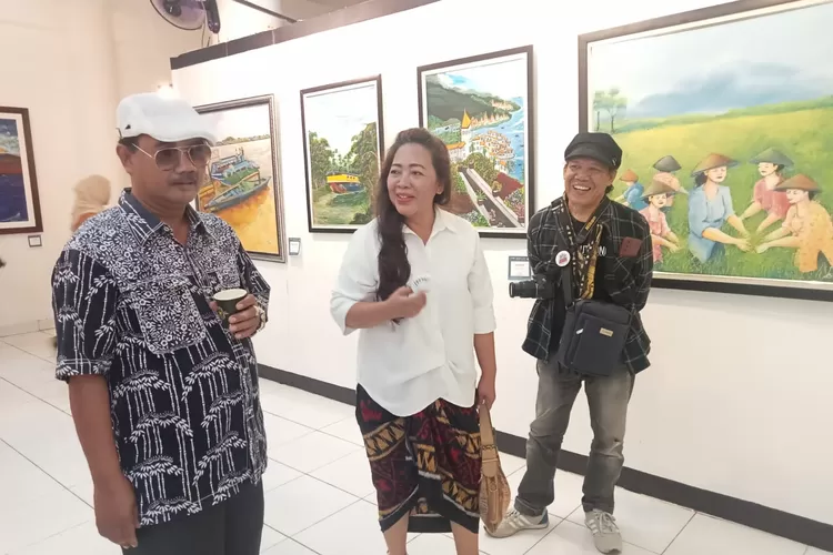 Fir Azwar dan Marta di Festival Helau (dok)