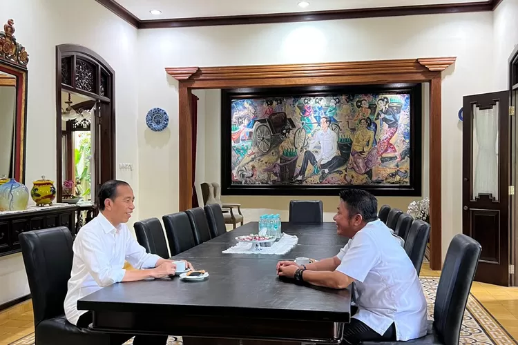 Herman Deru mohon doa restu Jokowi (dok)