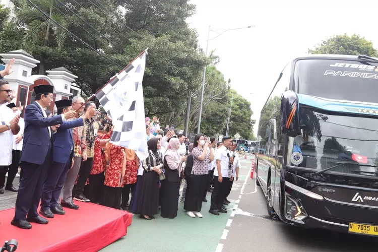 Pelepasan Mudik Lebaran Gratis 