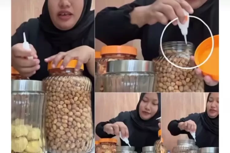 Toples kue lebaran dilem setan (Dok)