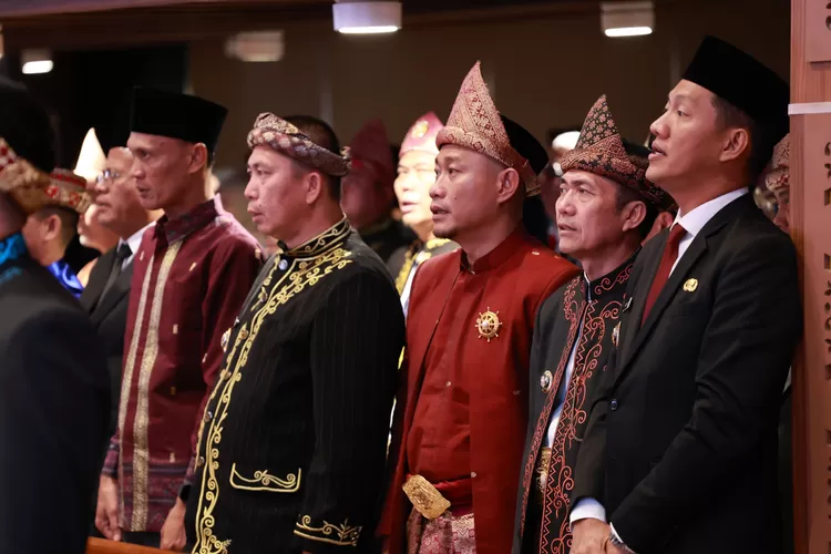 Ratu Dewa di HUT Sumsel (dok)