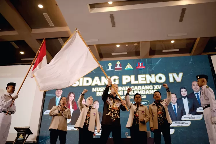  Musyawarah Cabang (Muscab) ke-XV Badan Pengurus Cabang Himpunan Pengusaha Muda Indonesia (BPC HIPMI) Palembang resmi menetapkan Peby Anggi Pratama sebagai Ketua Umum periode 2025&ndash;2028 (Dok Ist/KetikPos.com)