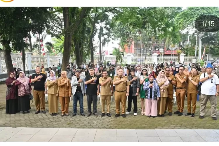 Menggores Warna, Menyalakan Api Patriotisme di Museum Sultan Mahmud Badaruddin II (tangkapan layar IG @Pariwisata.Palembang)