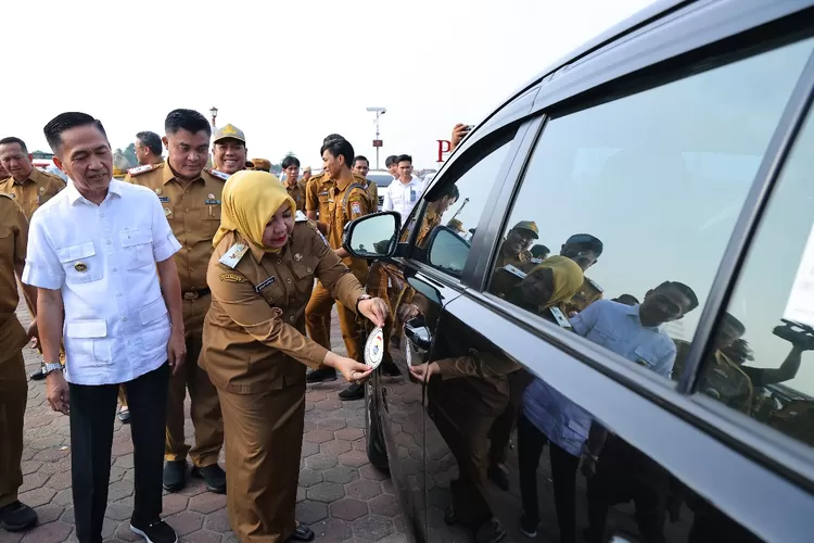 penertiban mobil dinas oleh Walikota Palembang H Ratu Dewa (dok)
