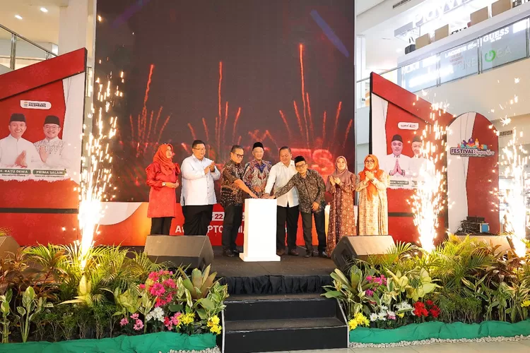 Atrium PTC Mall Palembang jadi saksi semaraknya lomba rabanna, hadroh, dan nasyid. (dok)