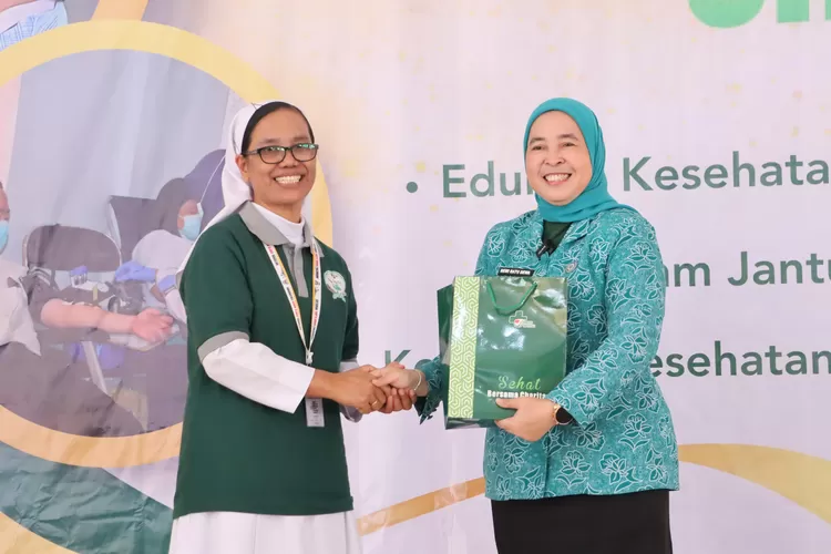 Kerjasama Dharmawanita Palembang dan Rs S Charitas  (dok)