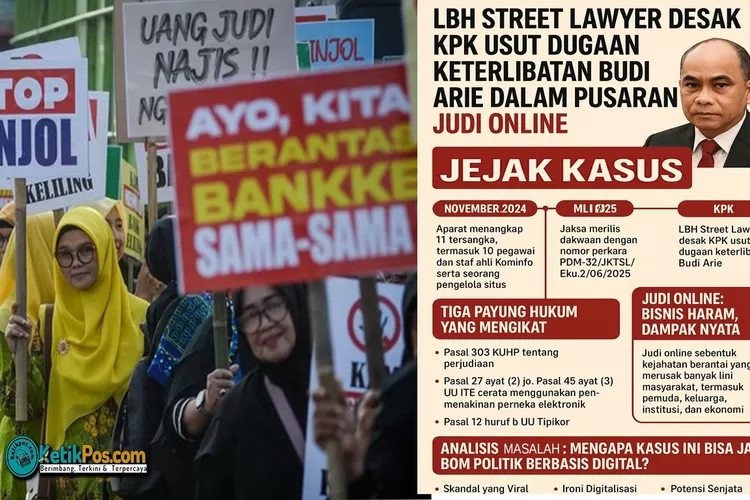 jejak kasus judi online (dok)