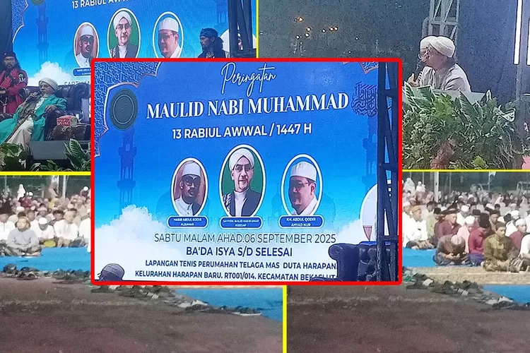 Bekasi Kota Bersholawat: Meriahkan Maulid Nabi Muhammad ﷺ Bersama Majelis Ta'lim &amp; Dzikir Nurul Irsyad (dok)