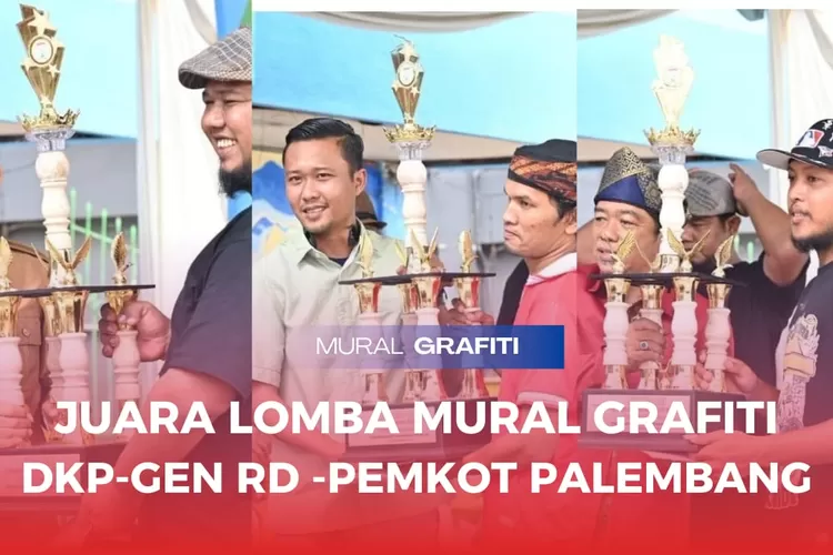 juara lomba mural grafiti Palembang 2025 (dok)