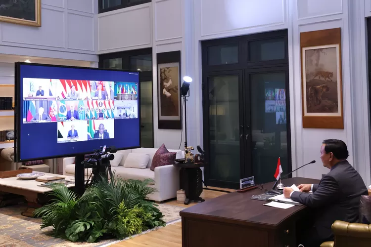 Prabowo Sebut Indonesia Komitmen Perkuat Kerja Sama dengan BRICS (dok)