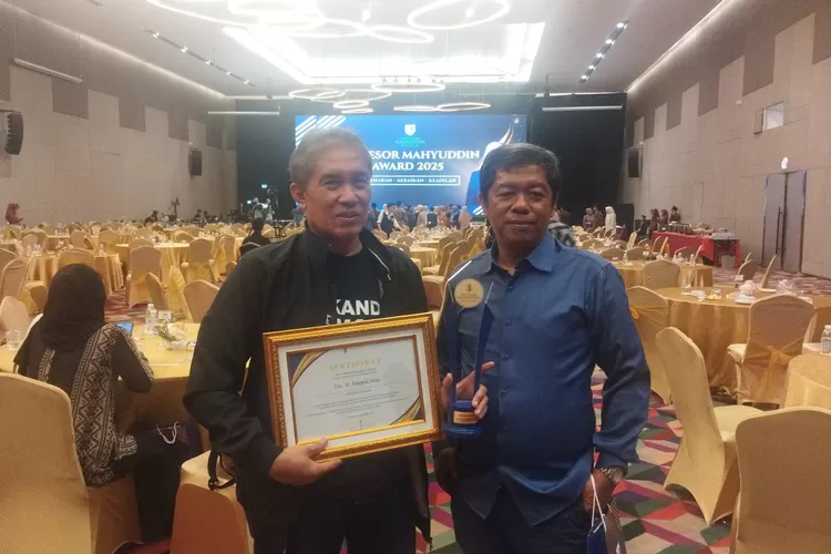 Maspril Aries, wartawan baik yang tak pernah 86 dapat anugerah Profesor Mahyuddin Award 2025 (dok)