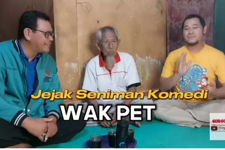 Wak Pet, seniman dapat anugerah Profesor Mahyuddin Award 2025 (tangkapan layar  youtube @Mang Dayat)