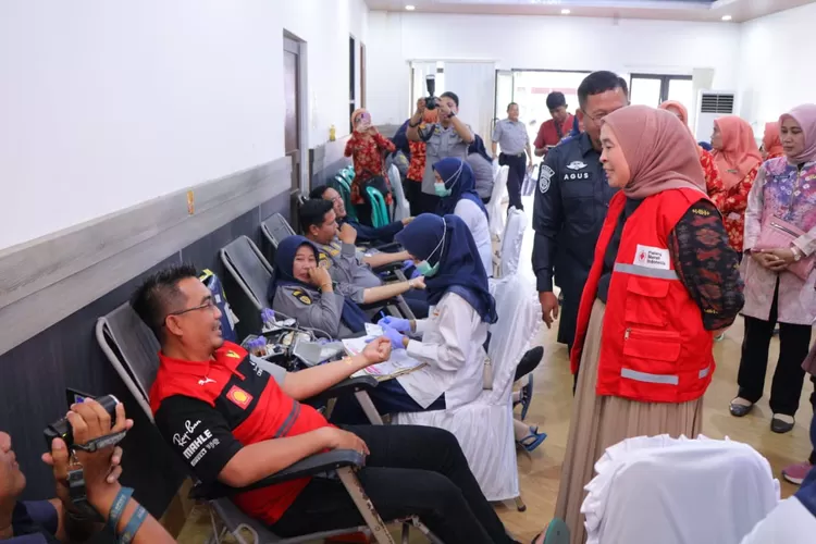Dishub Palembang Jadi Contoh, PMI Dorong Dinas Lain Ikut Berkontribusi Donor Darah (dok)