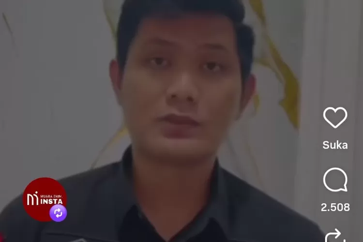 Ketua LBH Qisth M Saleh menantang Wali kota Prabumulih berdebat terbuka terkait informasi hoaks yang disebutnyata Prab (tangkapan layar instagram @muaraenimtoday)