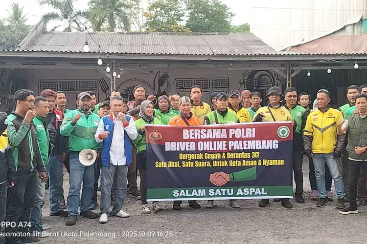 Solidaritas Ojol Palembang Siap Bersinergi dengan Polda Sumsel Berantas Pelaku 3C (Dok Ist/KetikPos.com)