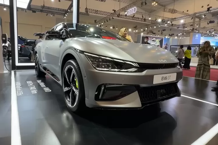 KIA Tampilkan EV6 GT Perdana Di GIIAS Surabaya 2023 Mobil Listrik